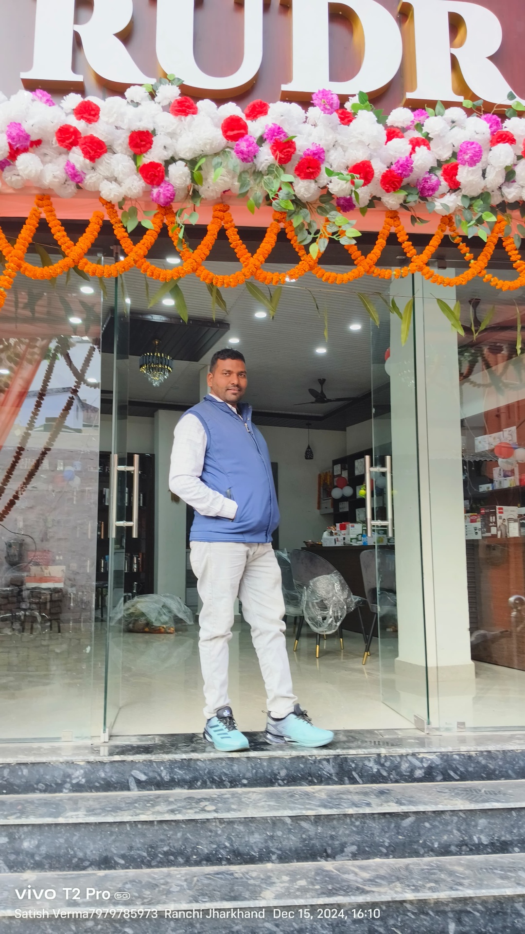 SKV Interiors founder at the studio